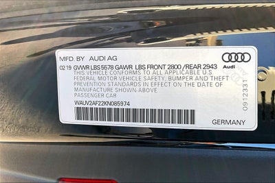 2019 Audi A7 quattro