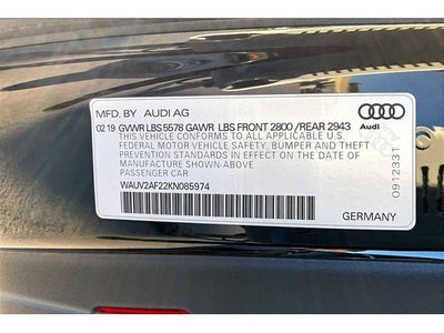 2019 Audi A7 quattro