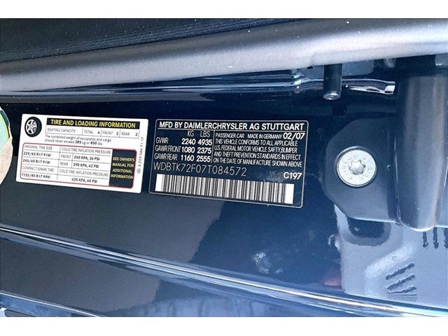 2007 Mercedes-Benz CLK CLK 550 Base