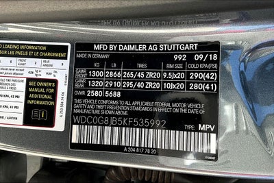 2019 Mercedes-Benz GLC GLC 63 AMG® 4MATIC®