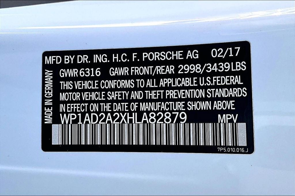 2017 Porsche Cayenne GTS
