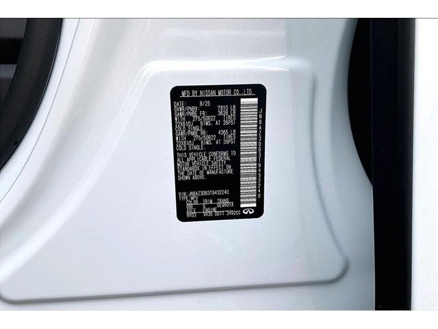 2026 INFINITI QX80 Sport 4WD