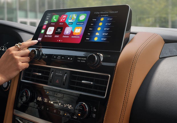 2024 INFINITI QX80 Key Features - WIRELESS APPLE CARPLAY® INTEGRATION | Coulter INFINITI in Mesa AZ