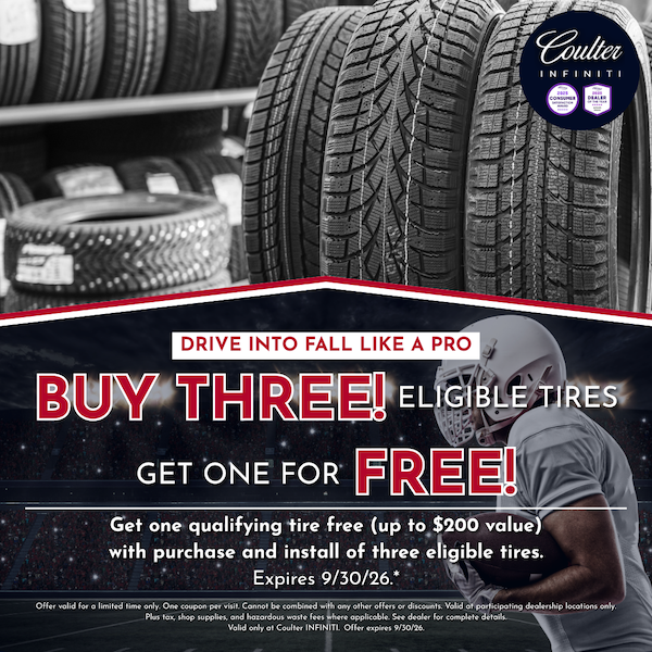 Buy 3 tires get 1 for free