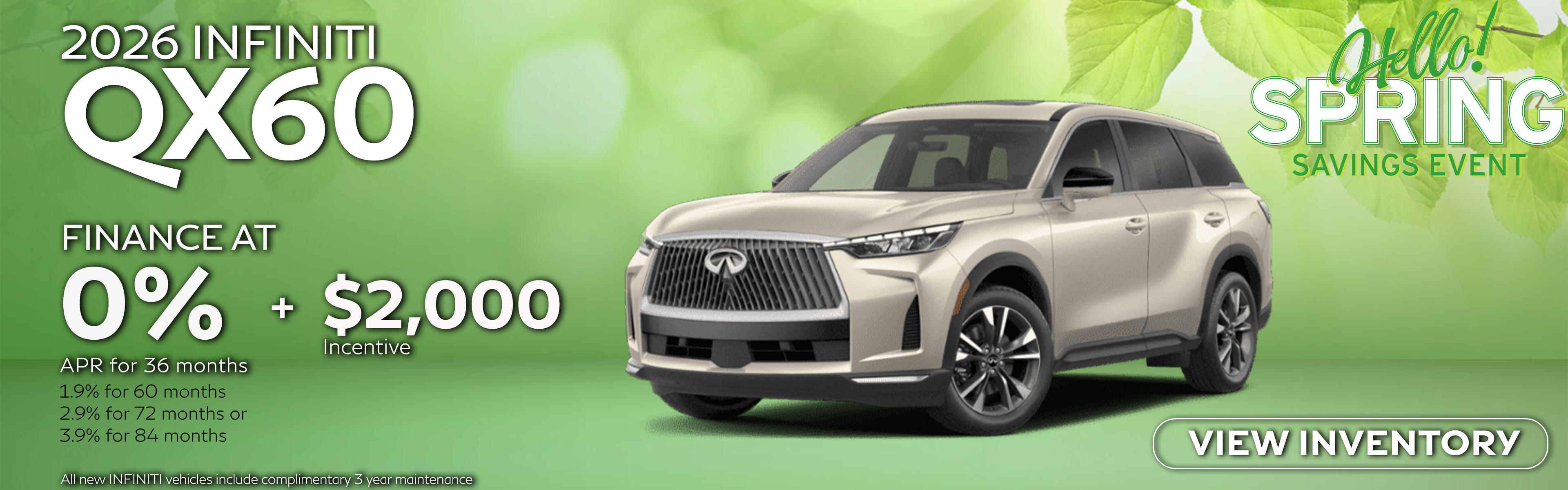 2026 INFINITI QX60