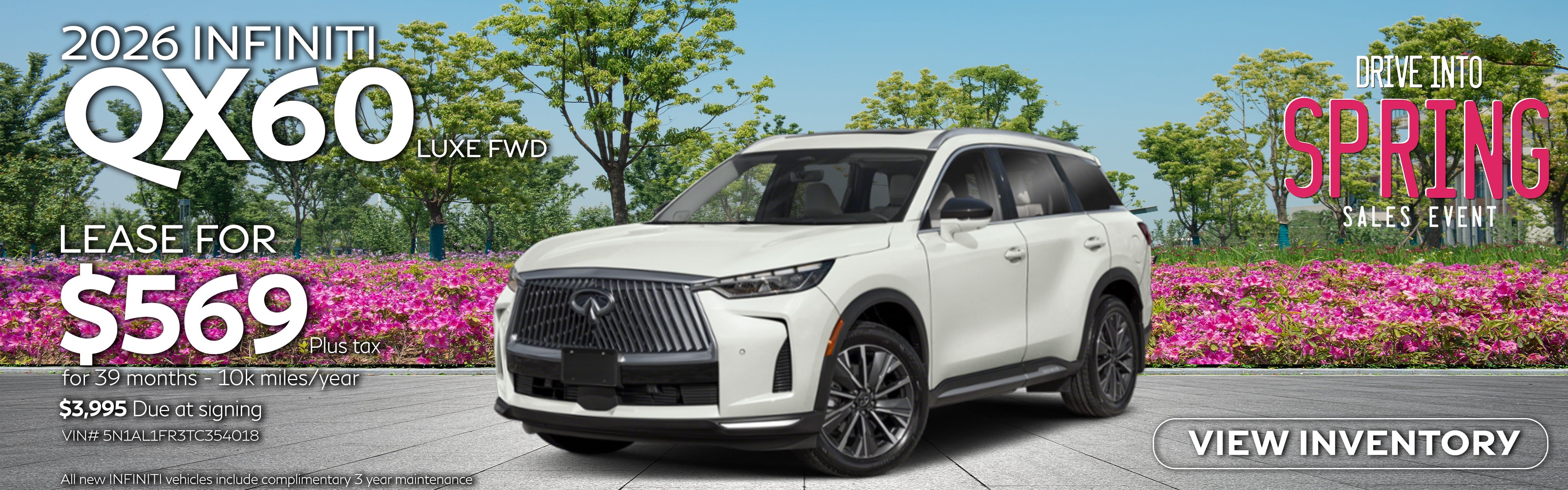 2026 INFINITI QX60 LUXE