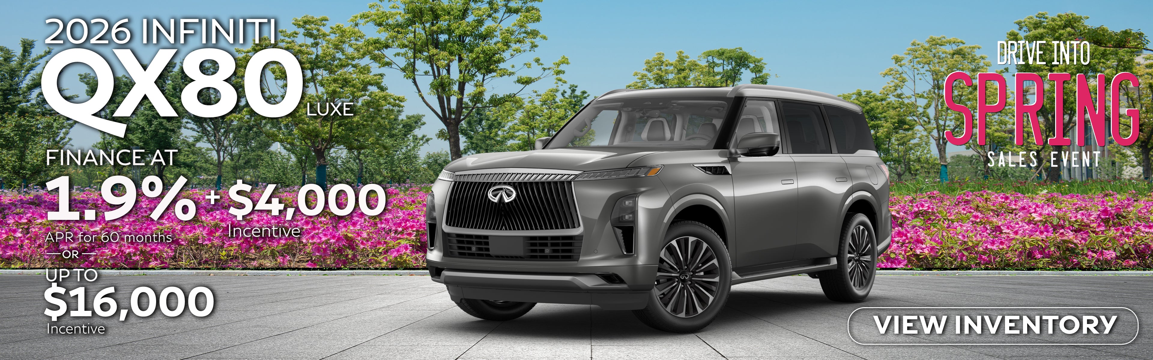 2026 INFINITI QX80 LUXE