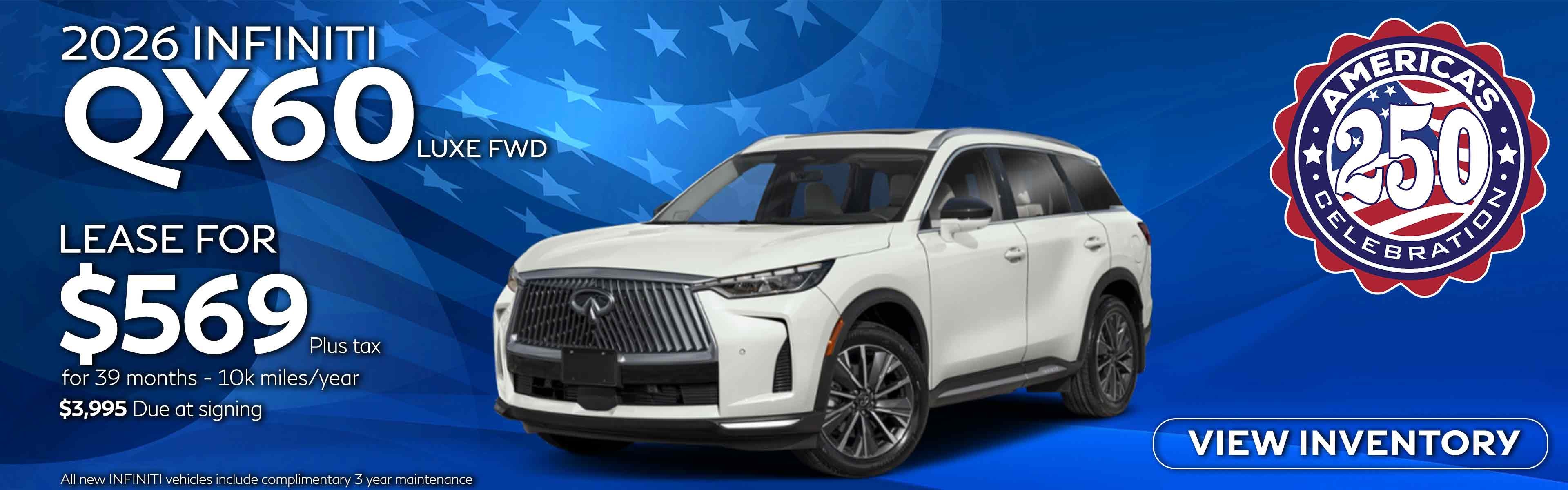 2026 INFINITI QX60