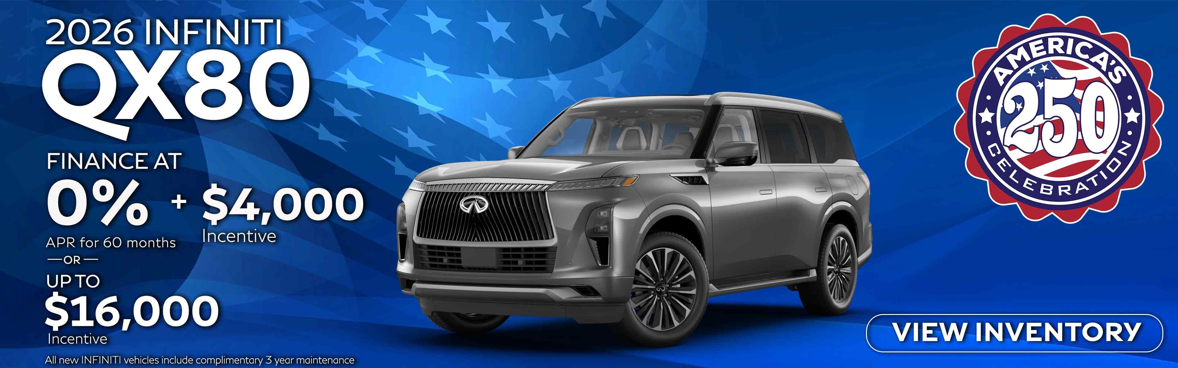 2026 INFINITI QX80