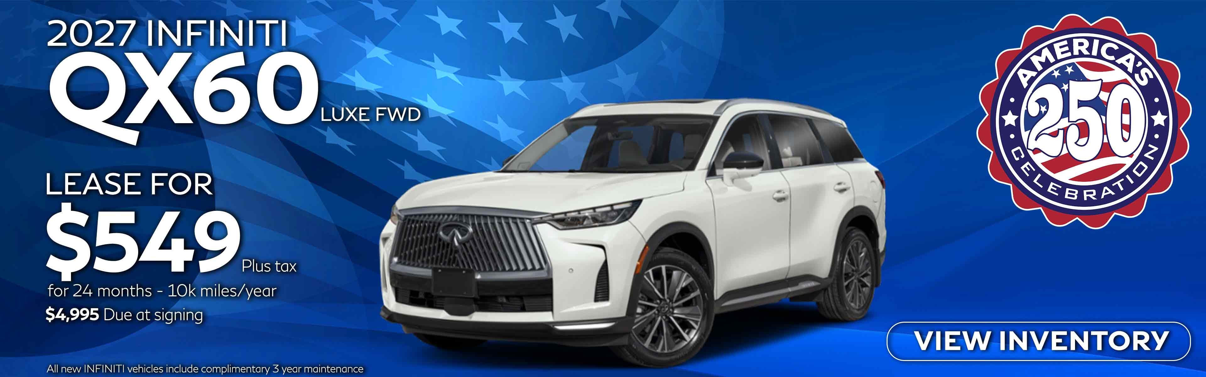 2027 INFINITI QX60