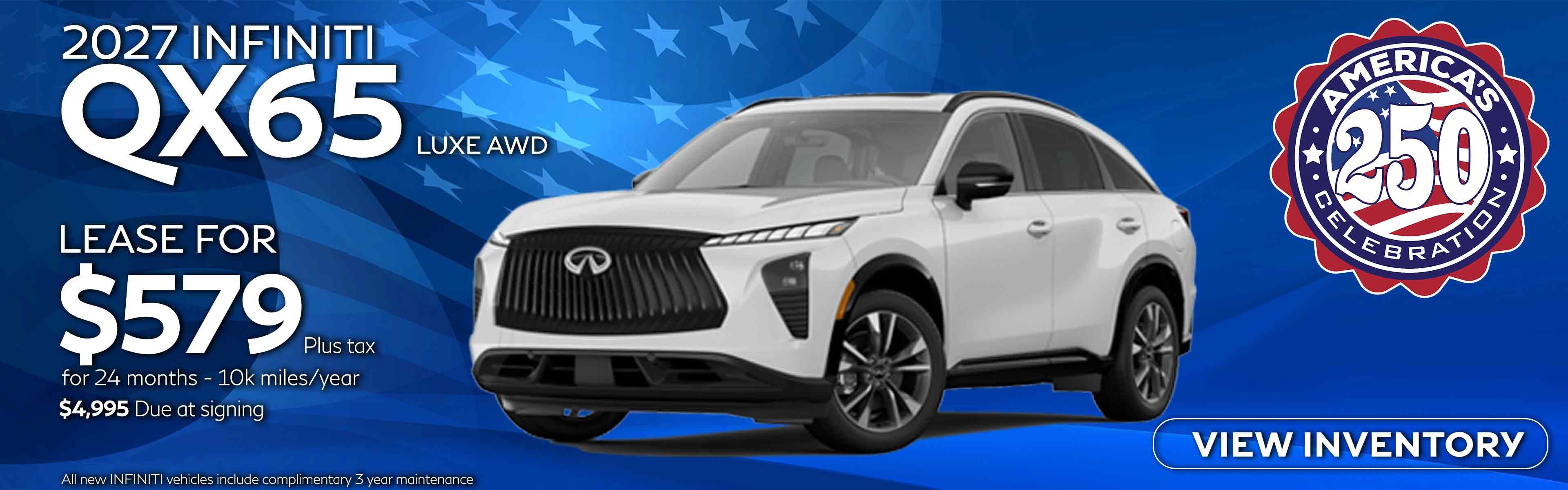 2027 INFINITI QX65