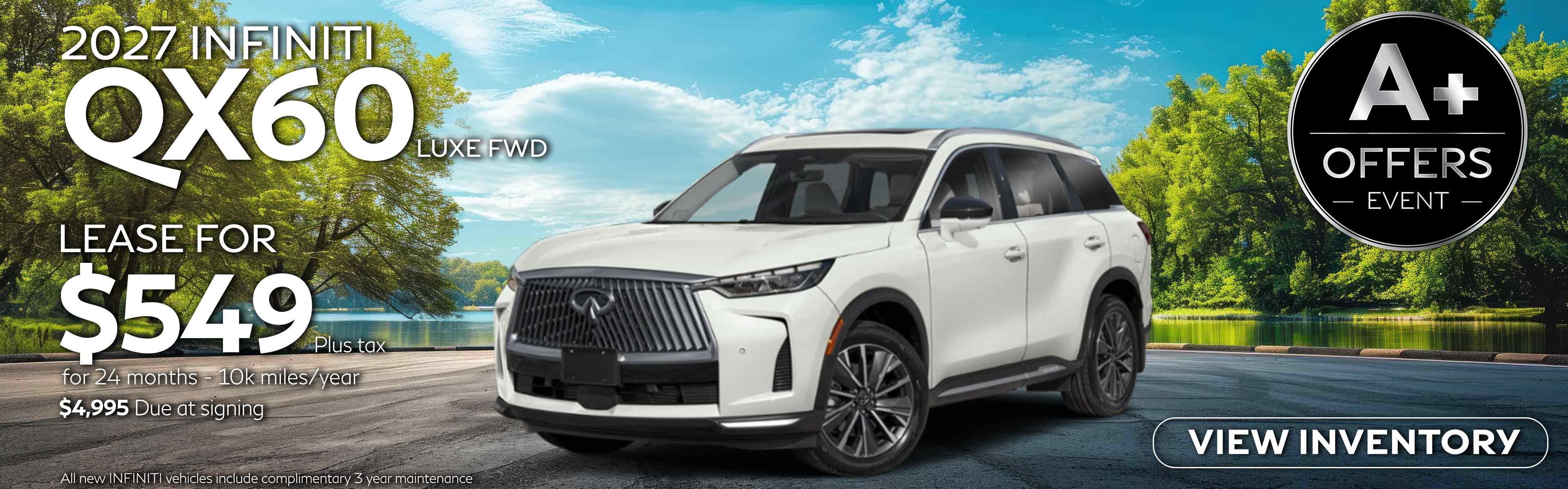 2027 INFINITI QX60