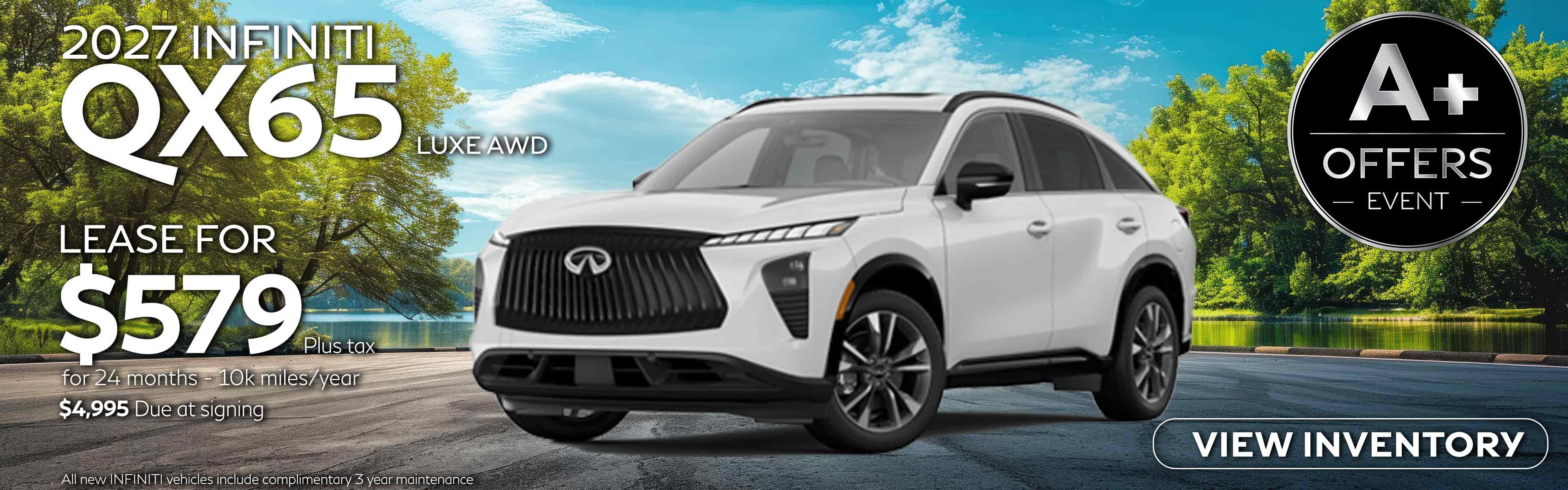 2027 INFINITI QX65