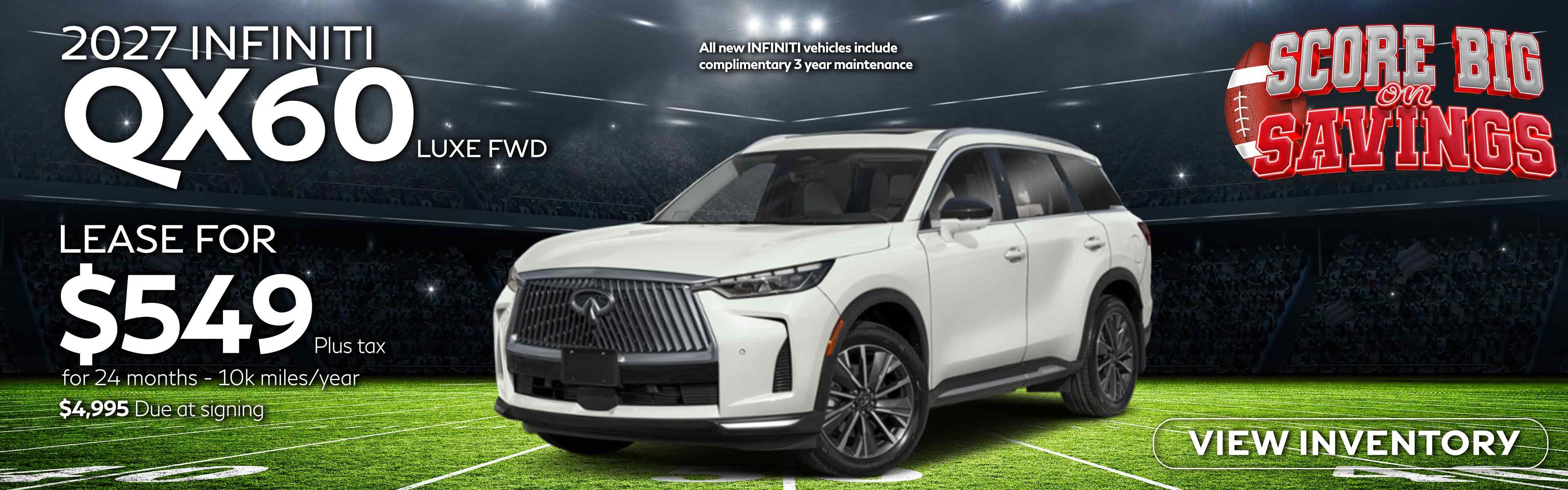 2027 QX60 LUXE FWD