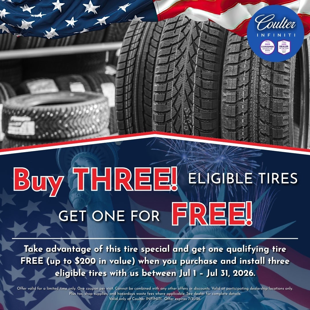 Buy 3 tires get 1 for free