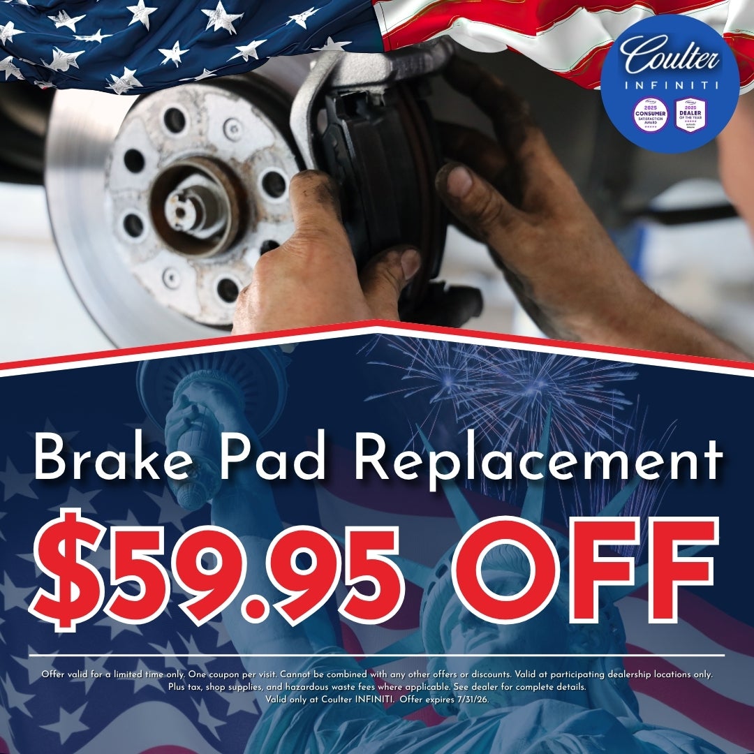 Brake pad replacement service