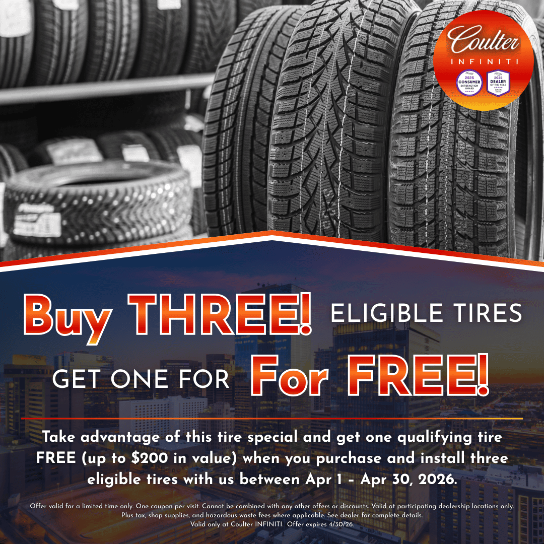 Buy 3 tires get 1 for free