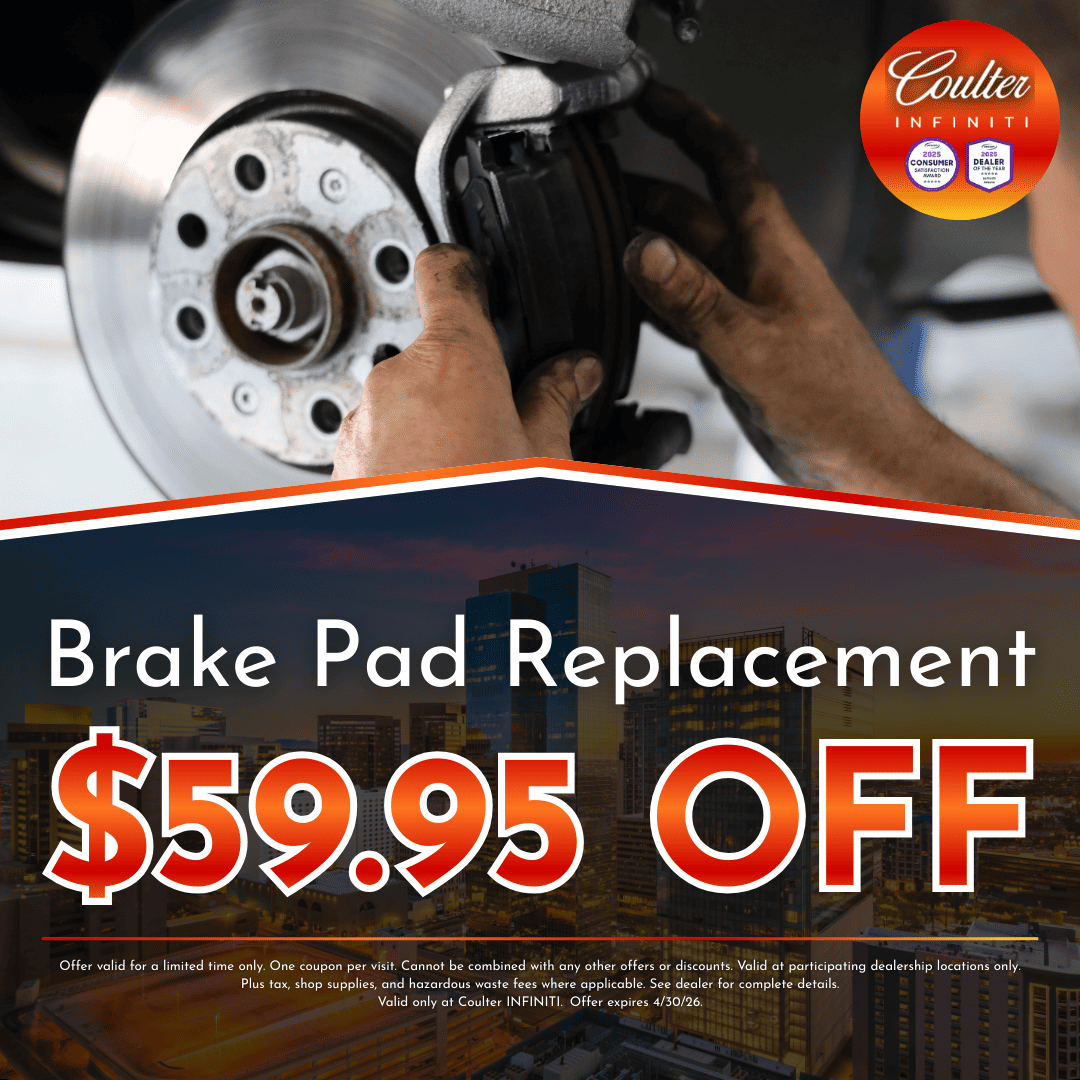 Brake pad replacement service