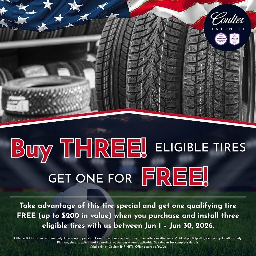 Buy 3 tires get 1 for free