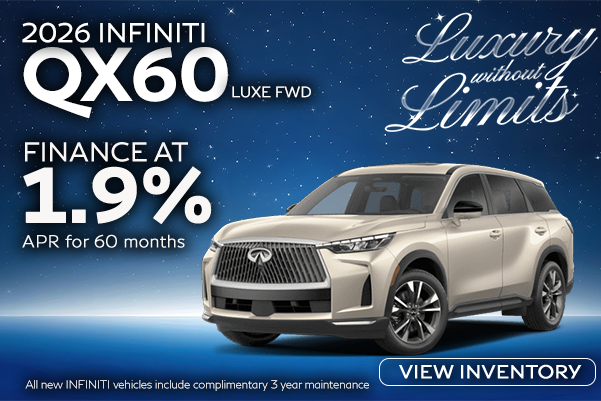 2026 INFINITI QX60