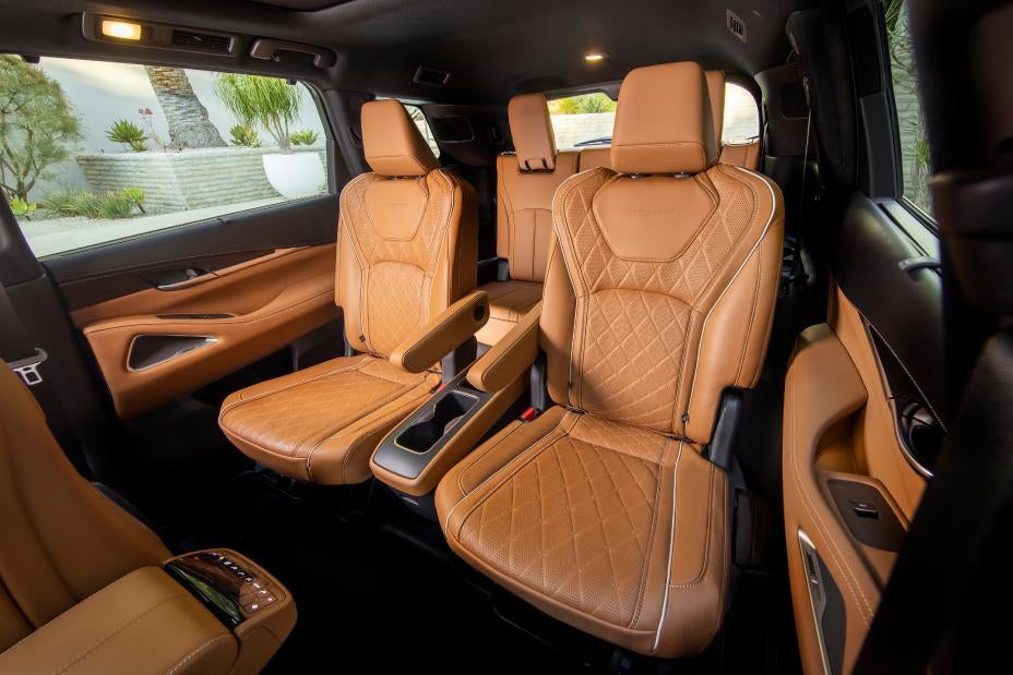 Infiniti QX60 Captain Seats in Second Row