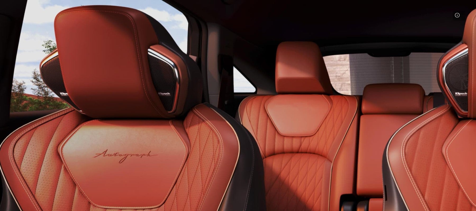 2026 INFINITI QX65 interior luxury materials and technology at Coulter INFINITI Mesa AZ